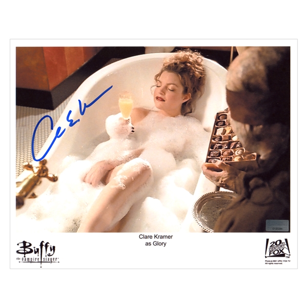 Clare Kramer Autographed Buffy The Vampire Slayer Glory 8x10 Photo