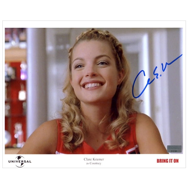 Clare Kramer Autographed Bring It On Courtney 8x10 Photo