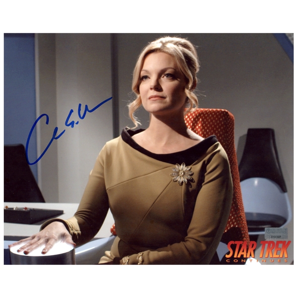 Clare Kramer Autographed Star Trek Continues 8x10 Photo