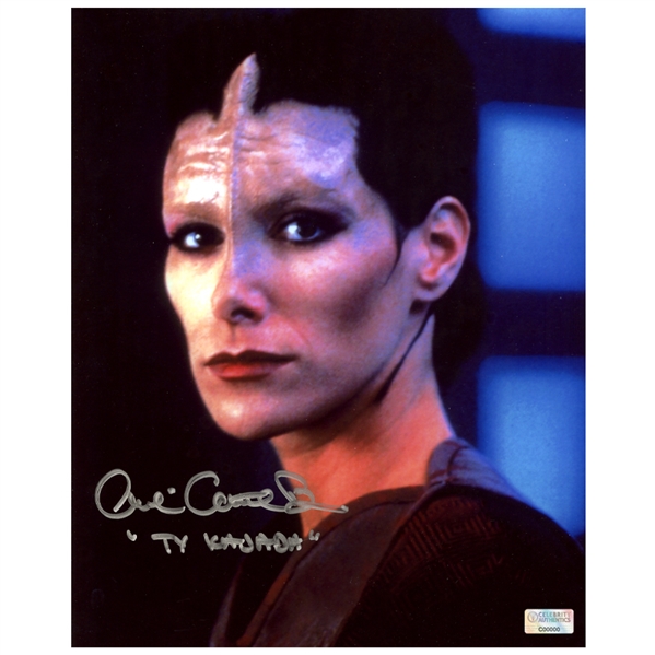 Julie Caitlin Brown Autographed Star Trek: Deep Space Nine Ty Kajada 8x10 Photo