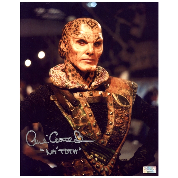 Julie Caitlin Brown as Na'Toth in BABYLON 5 Signed 8x10 Photo AUTOGRAPHED 