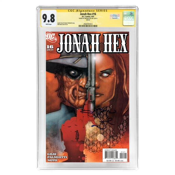 Megan Fox Autographed Jonah Hex #16 CGC SS 9.8 (mint) 