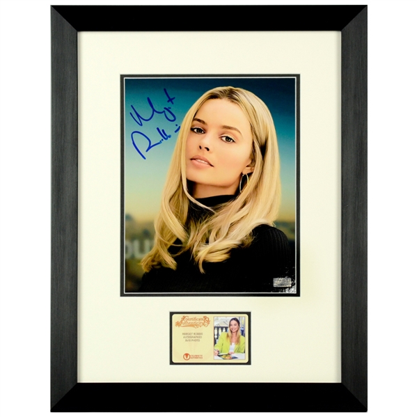 Margot Robbie Autographed Once Upon A Time in Hollywood Sharon Tate 8x10 Framed Photo