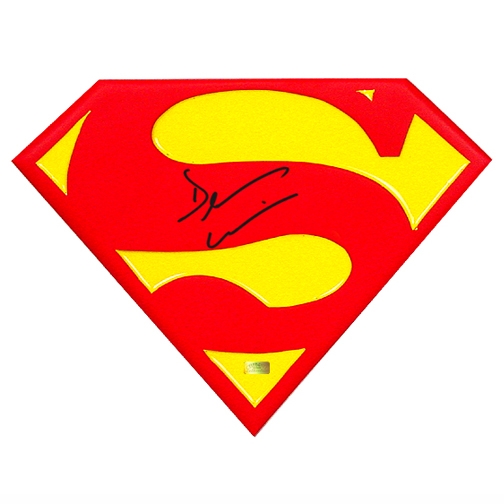 Dean Cain Autographed Lois & Clark Adventures of Superman Emblem