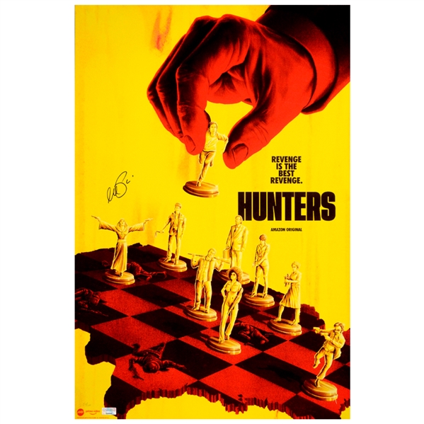 Al Pacino Autographed Mondo Hunters 18x24 Poster * Very Rare