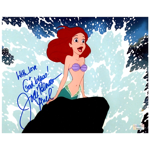Jodi Benson Autographed The Little Mermaid 8×10 Scene Photo