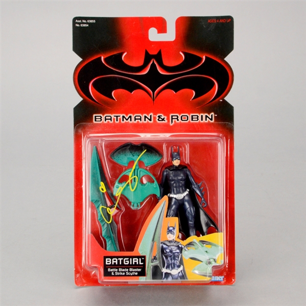 Alicia Silverstone Autographed Batman & Robin Batgirl Action Figure