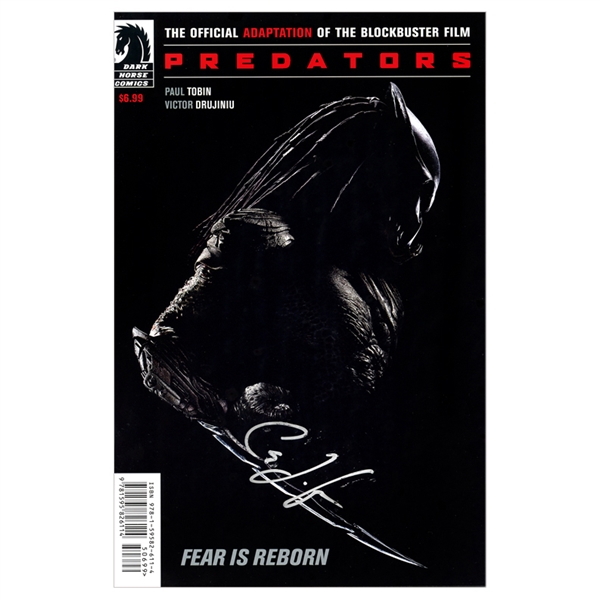 Cary Jones Autographed Predators Film Adaptation Comic