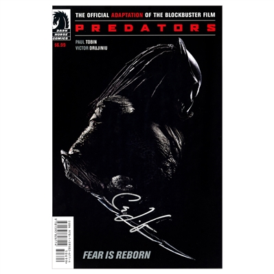 Cary Jones Autographed Predators Film Adaptation Comic
