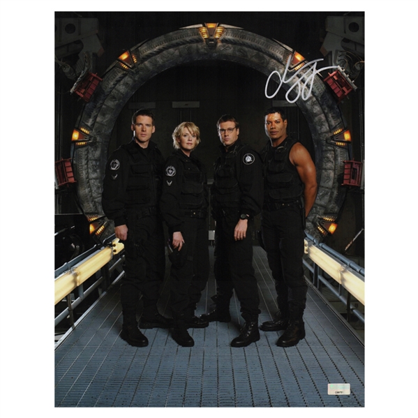 Christopher Judge Autographed Stargate SG-1 11x14 Group Photo