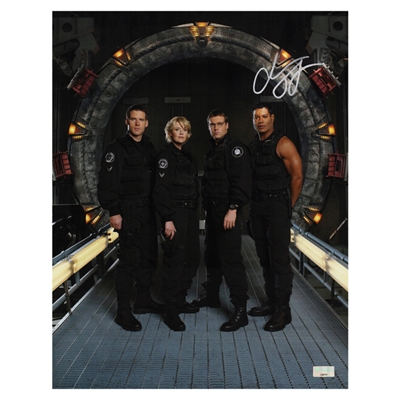 Christopher Judge Autographed Stargate SG-1 11x14 Group Photo