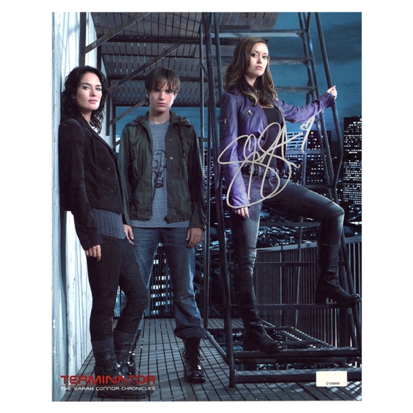Summer Glau Autographed Terminator: The Sarah Connor Chronicles 8x10 Photo