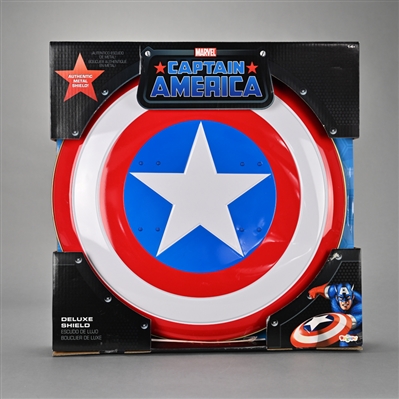 Disguise 24" Authentic Metal Captain America Shield Prop Replica