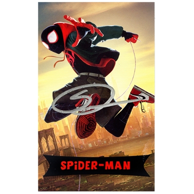 Shamiek Moore Autographed Spider-Man Miles Morales Card