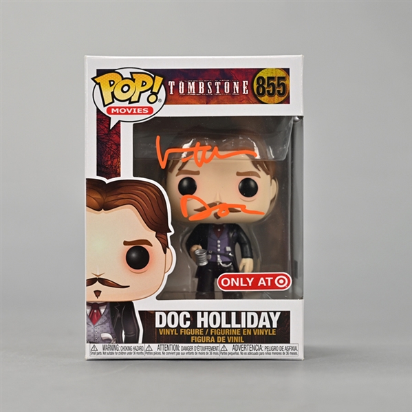 Val Kilmer Autographed Tombstone Doc Holliday POP Vinyl Figure #855 * Rare Target Exclusive *