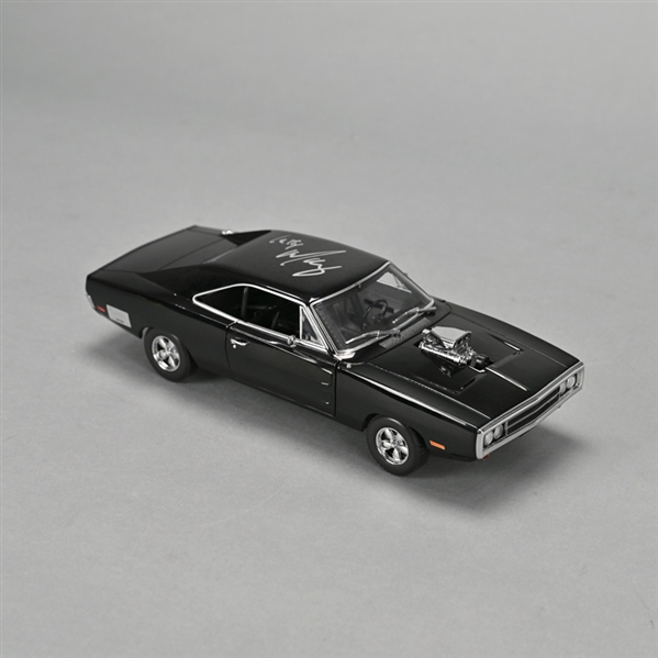 Michelle Rodriguez Autographed 1:18 Scale Die-Cast Fast & Furious Dom’s 1970 Dodge Charger