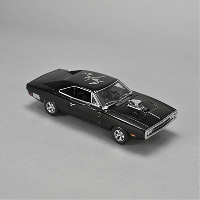 Michelle Rodriguez Autographed 1:18 Scale Die-Cast Fast & Furious Dom’s 1970 Dodge Charger