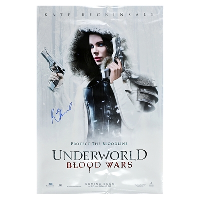 Kate Beckinsale Autographed Underworld Blood Wars Original Single-Sided 27x40 Movie Poster