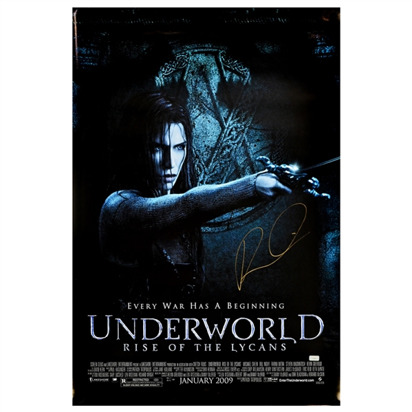 Rhona Mitra Autographed Underworld Rise of Lycans 27×40 Single Sided Poster