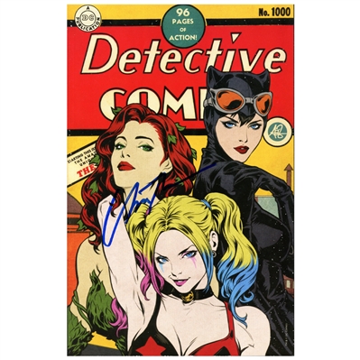 Uma Thurman Autographed Detective Comics #1000