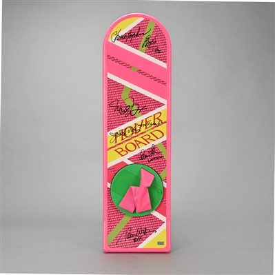 Michael J. Fox, Christopher Lloyd, Lea Thompson, Thomas Wilson, James Tolkan Autographed Back to the Future Part II Hoverboard