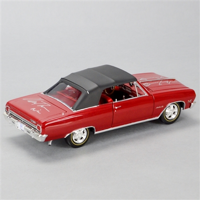 Uma Thurman & John Travolta Autographed Pulp Fiction 1965 Chevrolet Chevelle 1:18 Scale with Character Names
