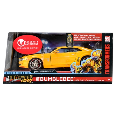 Megan Fox Autographed Transformers Bumblebee 2006 Camaro 1:24 Scale Die-Cast Car