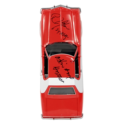 David Soul and Paul Michael Glaser Autographed Starsky and Hutch Torino 1:18 Scale Die-Cast Car