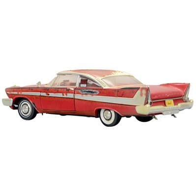 John Carpenter Autographed Christine (1983) 1958 Plymouth Fury 1:18 Scale Rusted Die-Cast