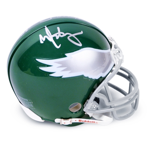 Mark Wahlberg and Vince Papale Autographed Invincible Mini-Helmet