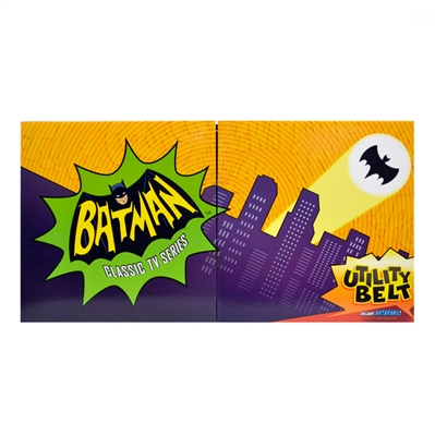 Adam West and Burt Ward Autographed 1:1 Scale Batman Utility Belt and Batarang Set