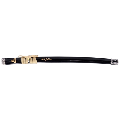 Uma Thurman Autographed Kill Bill Bride's Movie Katana with Lion Engraved Blade and Display Stand