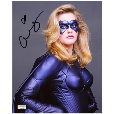 Alicia Silverstone Autographed 1997 Batman & Robin 8x10 Batgirl Studio Photo