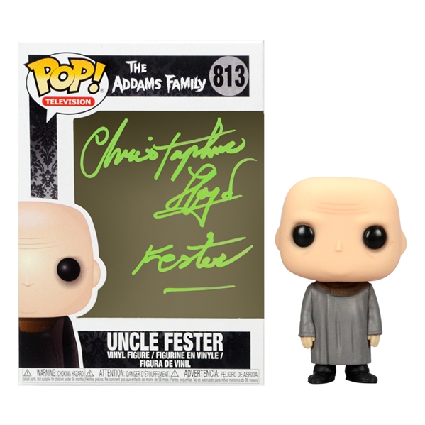 Christopher Lloyd Autographed Uncle Fester #813 Pop! Vinyl Figure