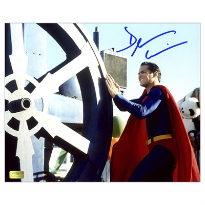 Dean Cain Autographed Lois & Clark: The New Adventures of Superman 8x10 Superman Action Photo