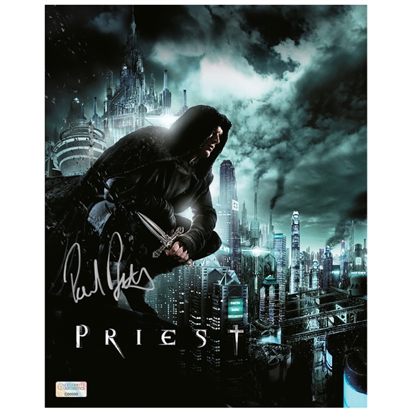 Paul Bettany Autographed Priest 8x10 Photo