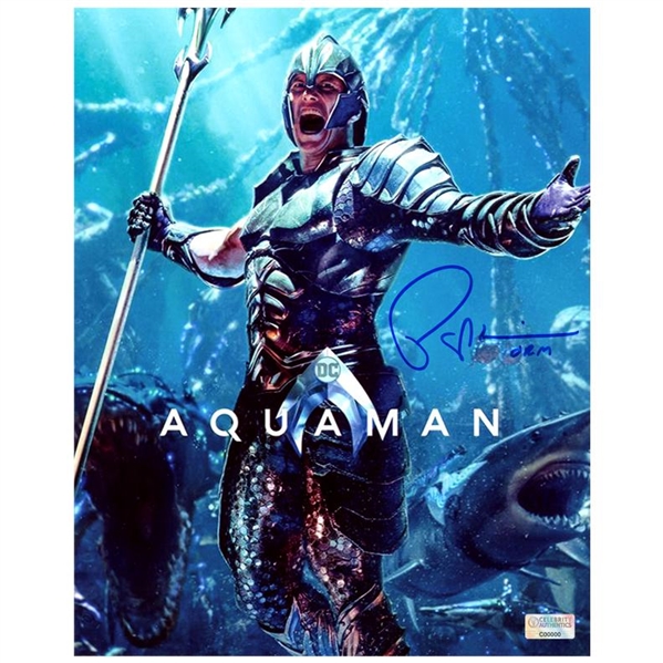 Patrick Wilson Autographed Aquaman King Orm 8×10 Photo