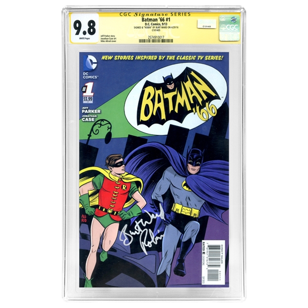 Burt Ward Autographed 2013 Batman ’66 #1 CGC SS 9.8 (mint)