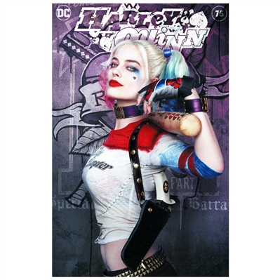 Harley Quinn #75 Comic with Celebrity Authentics Exclusive Margot Robbie Photo Cover