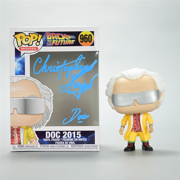 Christopher Lloyd Autographed Back to The Future 2015 Doc POP Vinyl #960