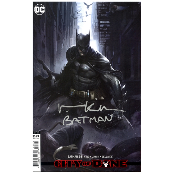 Val Kilmer Autographed Batman #85 Comic with Batman Inscription