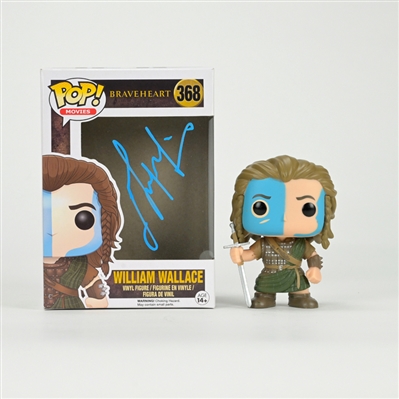 Mel Gibson Autographed 1995 Braveheart William Wallace POP Vinyl #368 * ONLY ONE!