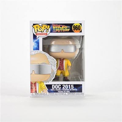 Back to the Future Doc Brown 2015 POP Vinyl Figure #960