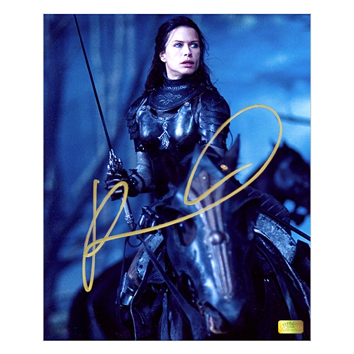 Rhona Mitra Autographed Underworld Rise of the Lycans 8x10 Action Photo