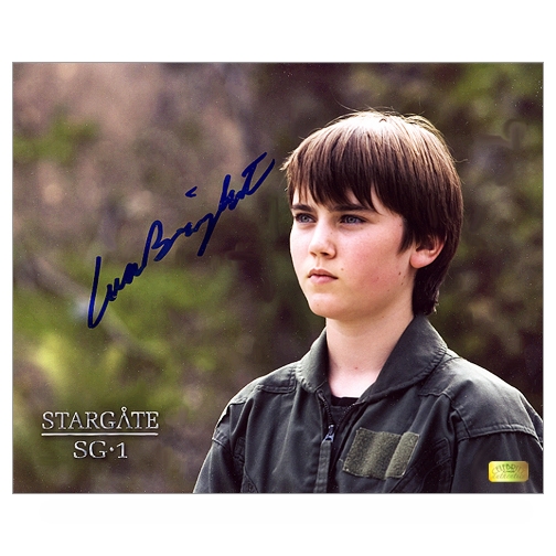 Cameron Bright Autographed 8x10 Stargate SG-1 Photo