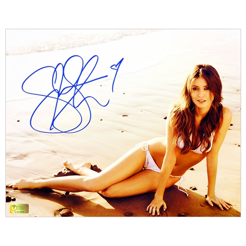 Summer Glau Autographed Beach 8x10 Photo