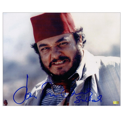 John Rhys-Davies Autographed Indiana Jones and the Last Crusade Sallah 8x10 Photo