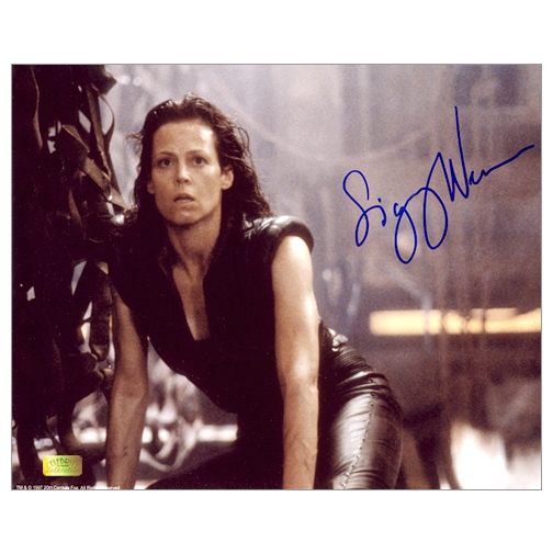 Sigourney Weaver Autographed Alien Resurrection 8x10 Photo