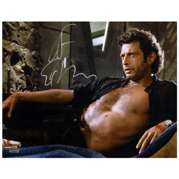 Jeff Goldblum Autographed Jurassic Park Ian Malcolm 11×14 Photo