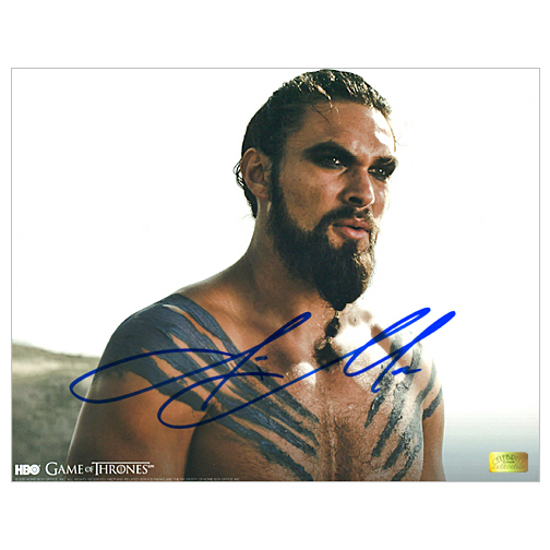 Lot Detail - Jason Momoa Autographed Game of Thrones Khal Drogo 8x10 ...